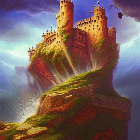 Fantasy Castle Concept Art