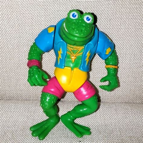 Playmates Toys | Toys | Vintage 989 Tmnt Genghis Frog Action Figure ...