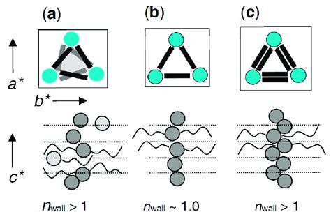 Cross-sections through one prismatic cell with view along direction c*... | Download Scientific ...