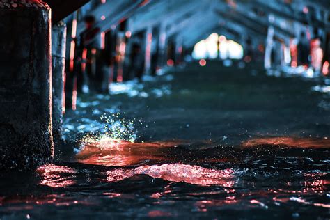 Under The Boardwalk Photograph by Ashleena Valene Taylor - Fine Art America