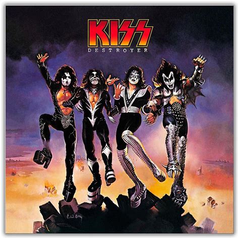 Rock Album Covers, Album Cover Art, Kiss Album Covers, Lp Album, Record ...