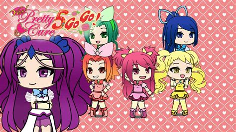 Yes! Pretty Cure 5 Gogo! In Gacha Life! 🔥 🌱🌊🌹 | Precure Amino