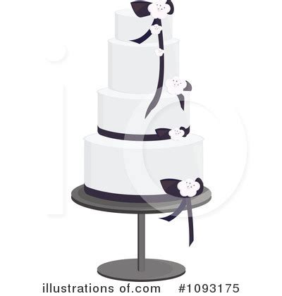 Wedding Cake Clipart #33543 - Illustration by djart