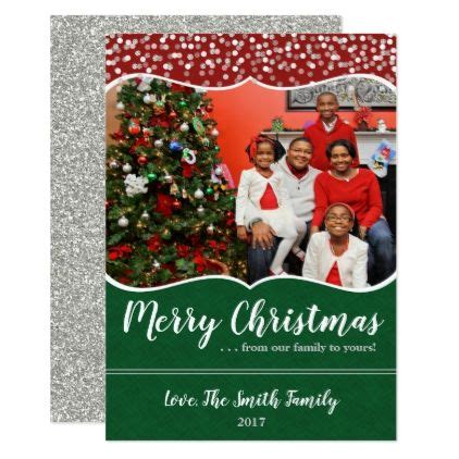 Merry Christmas Photo Card | Family Holiday Cards | Zazzle.com | Merry ...