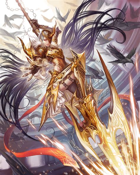 Gungnir | Final fantasy art, Mobius final fantasy, Fantasy pictures