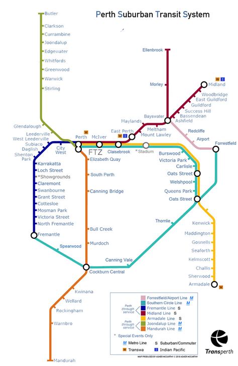 Transperth Train Map | Transperth Trains metro system map | Susan Bennet | Flickr