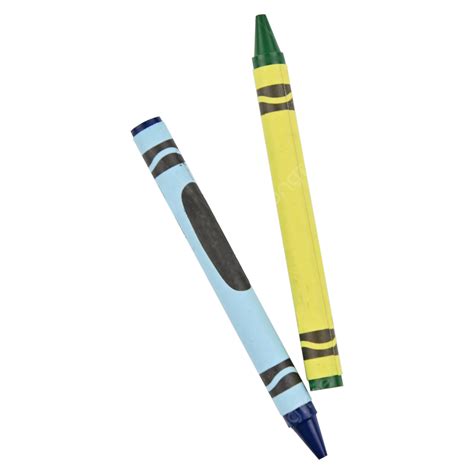 Green Crayon Blue Crayon, Brush, Tool, Painting PNG Transparent Image and Clipart for Free Download