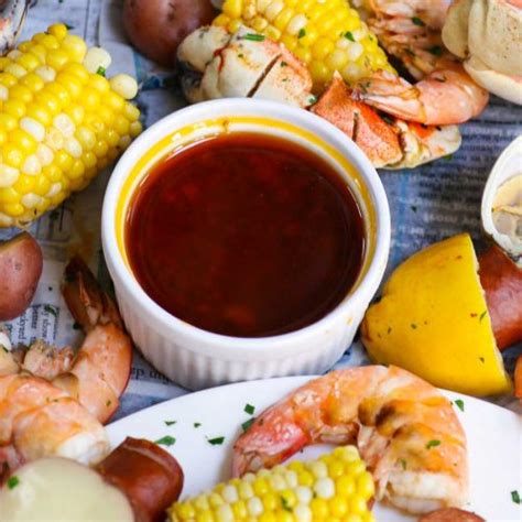 Best Seafood Boil Sauce with Garlic Butter - IzzyCooking