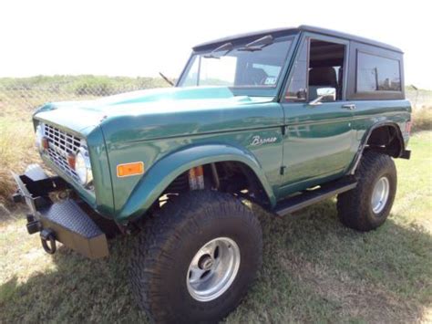 Sell used 77 FORD BRONCO Lifted 4X4 older frame of restoration 5.0 302 EXCELLENT 1970-1977 in ...