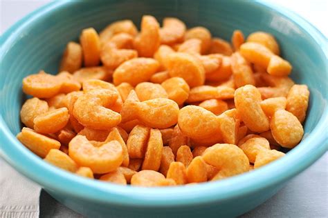 Tasty Kitchen Blog: Homemade Goldfish Crackers. Guest post by Amy Johnson of She Wears Many Hats ...