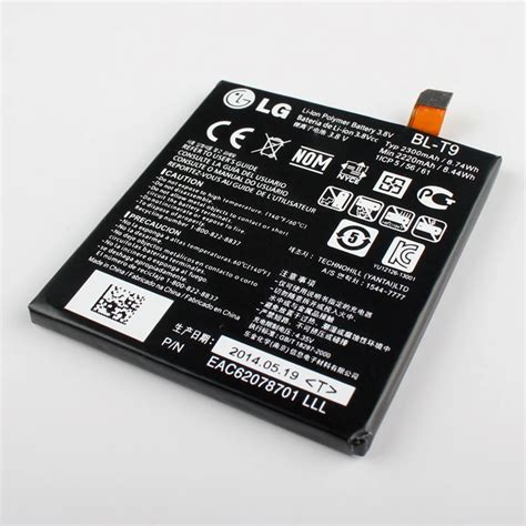 Original LG BL T9 Battery for LG Google Nexus 5 LG D820 D821 E980 BLT9 BL T9 2300mAh-in Mobile ...