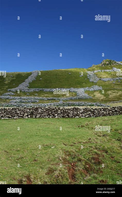 Hiking the remote Caldeira do Corvo, Corvo, Azores Stock Photo - Alamy