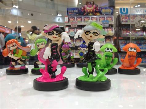 Photos of the new Splatoon amiibo