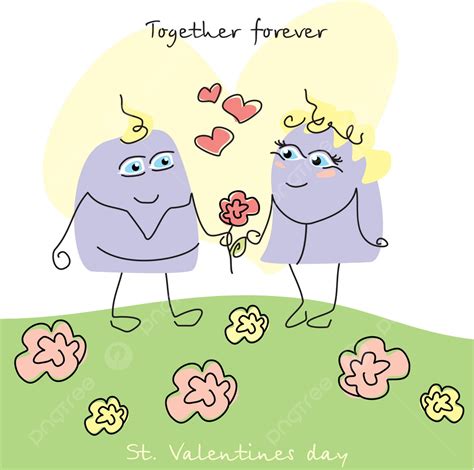 Cute Valentines Day Card Vector Valentine Boyfriend Photo, Vector ...