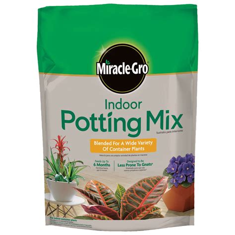 Miracle-Gro Indoor Plant Potting Soil 6 qt - Ace Hardware