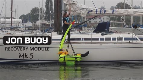 Jonbuoy Recovery Module - The ultimate for man overboard recovery - YouTube