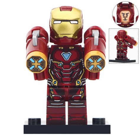 Iron Man Mark 50 Nanotech Hammers Marvel Superhero Minifigure ...