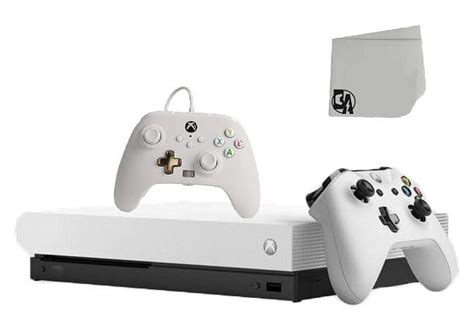 Microsoft Xbox One X 1TB Gaming Console White with Mist Controller ...