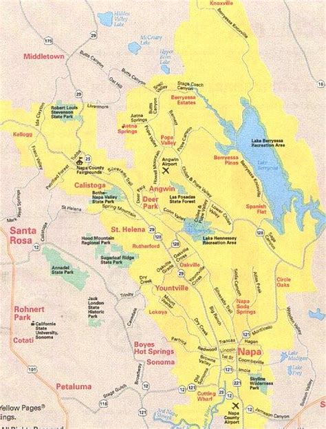 Napa Valley Maps