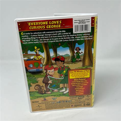 DVD PBS Kids Curious George A Bike Ride Adventure – shophobbymall