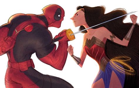 The Art Of War: 20 Marvel Vs DC Fan Art Fights We Wish Were Real