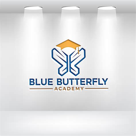 BLUE BUTTERFLY ACADEMY | 65 Logo Designs for BLUE BUTTERFLY ACADEMY