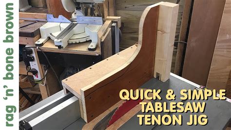 Make A Tenon Jig For The Table Saw (Mortise And Tenon, 47% OFF