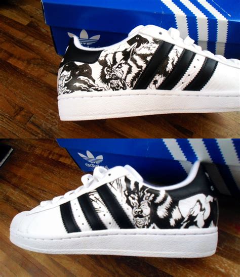 Custom shoes adidas by kedart on DeviantArt