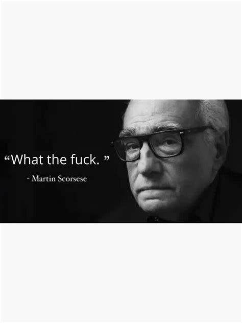 "wtf Martin Scorsese meme" Sticker by LowBrowContent | Redbubble