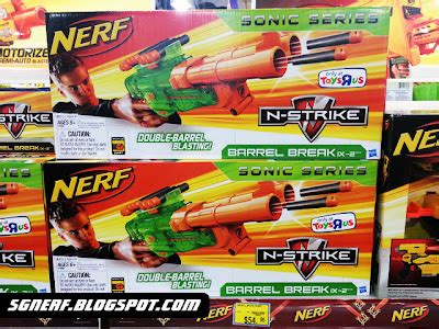 SG Nerf: New Nerf Sonic Series Blasters In Singapore!