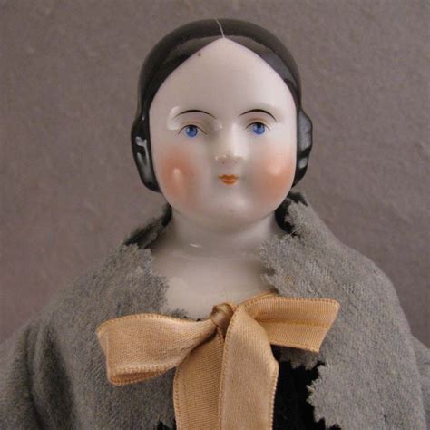 c.1860 Kestner 16.5" Covered Wagon Hairstyle China Head Doll China Head Doll, China Dolls ...