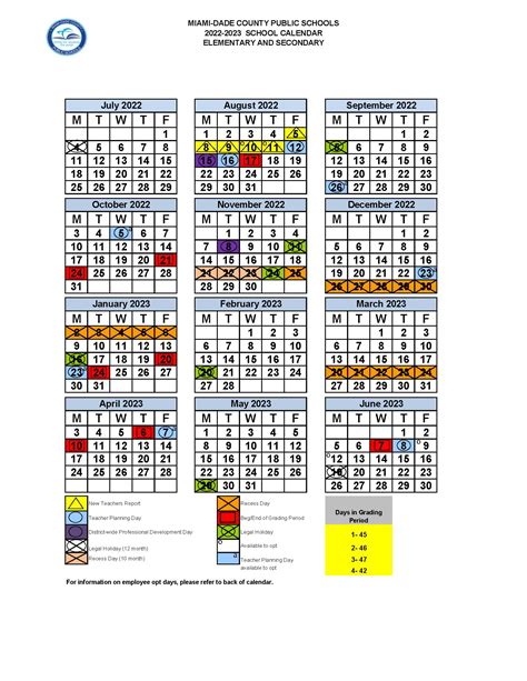 2022-2023 Mdcps Calendar - March Calendar 2022