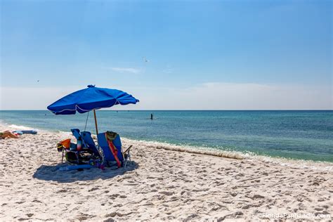 Overview of Navarre Beach Marine Park on Santa Rosa Island