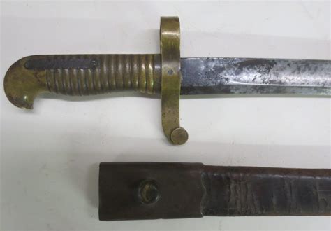 Civil War Remington M1863 ZOUAVE rifle sabre bayonet and sheath ...