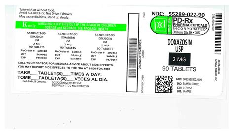 BUY Doxazosin Mesylate (Doxazosin) 2 mg/1 from GNH India at the best price available.