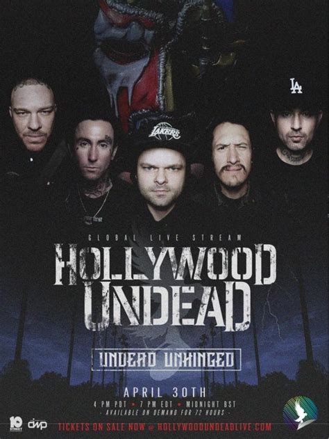 Hollywood Undead Announce 'Undead Unhinged' Livestream Event • TotalRock