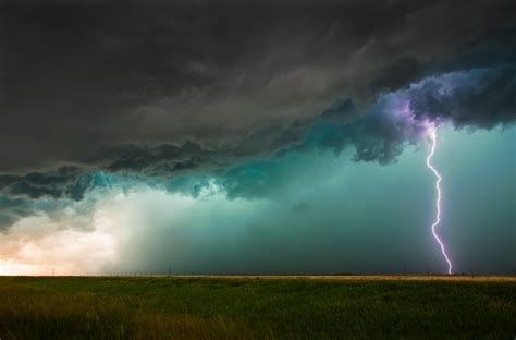 Fred Wasmer: Ethereal Sky — Lightning and Green Stormclouds - TheImageStory.comTheImageStory.com