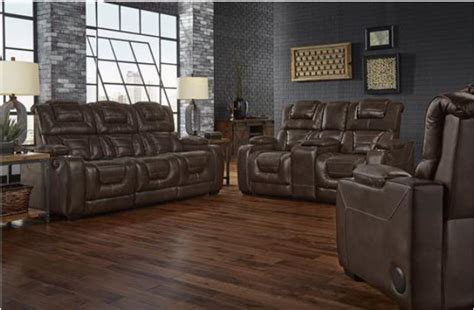 Transformer - Desert Chocolate Reclining Sofa