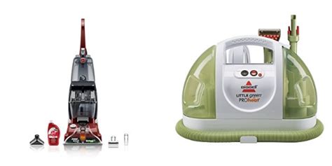 Hoover Power Scrub Deluxe FH50150 vs BISSELL Little Green ProHeat ...