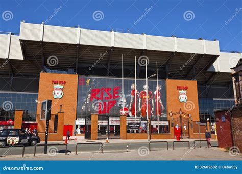 Liverpool Football Club Stadium. Editorial Photography - Image: 32602602