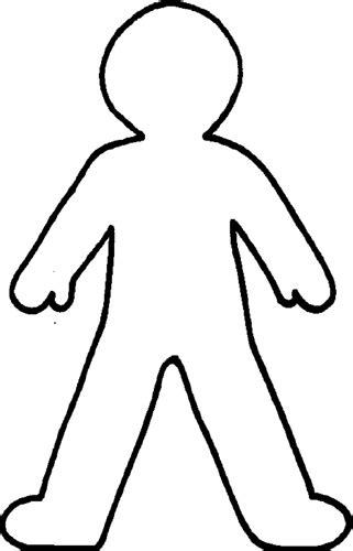 Free Person Outline Coloring Page, Download Free Person Outline Coloring Page png images, Free ...