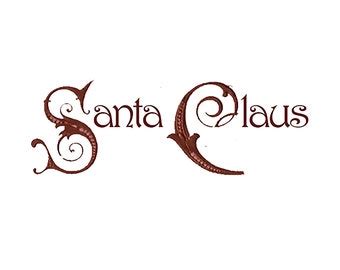 Santa Claus Font - Etsy Canada