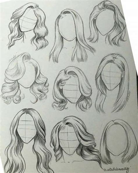 22+ Girl Hair Drawing Ideas and References - Beautiful Dawn Designs | Girl hair drawing, Art ...