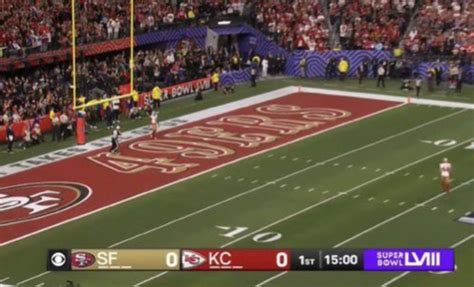 NFL Fans React To CBS's New Scorebug At The Super Bowl