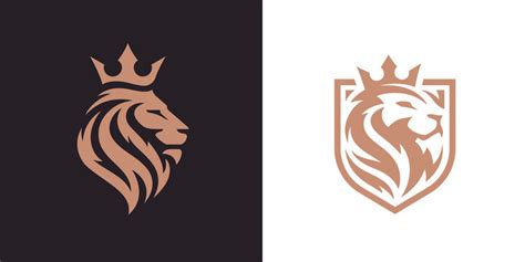 Lion With Crown Logos