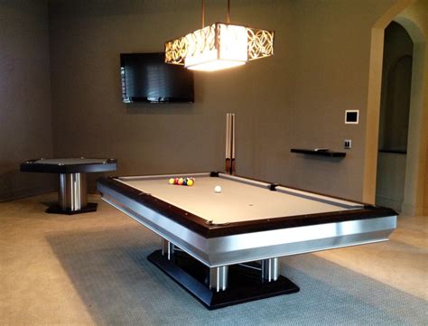 Custom Pool Table & Poker Table by MITCHELL Pool Tables - Contemporary - Family Room - Orlando ...