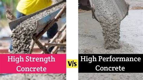 DIFFERENCE BETWEEN HIGH STRENGTH & HIGH-PERFORMANCE CONCRETE II Types of Concrete ! - YouTube