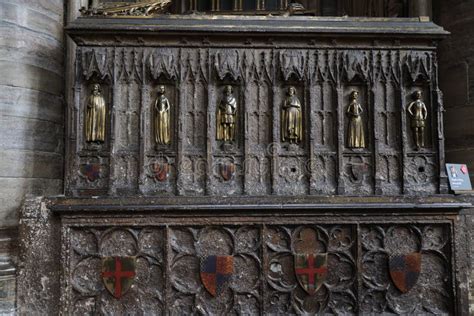 Tomb of King Edward III Inside Westminster Abbey, London Stock Photo ...