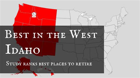 Idaho Best Place to Retire in Western Region