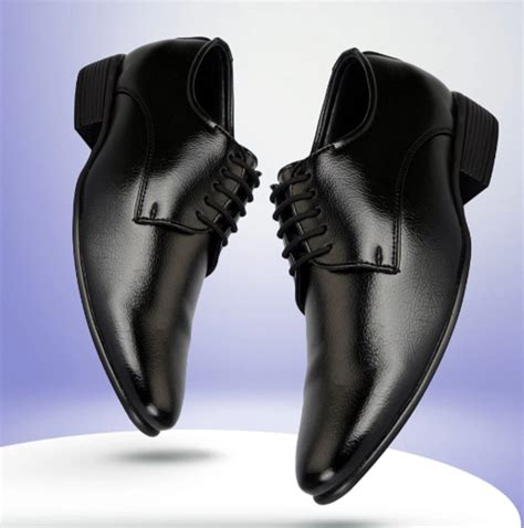 Mens Black Formal Shoes at Rs 650/pair | Shoes in Mumbai | ID: 18800121055